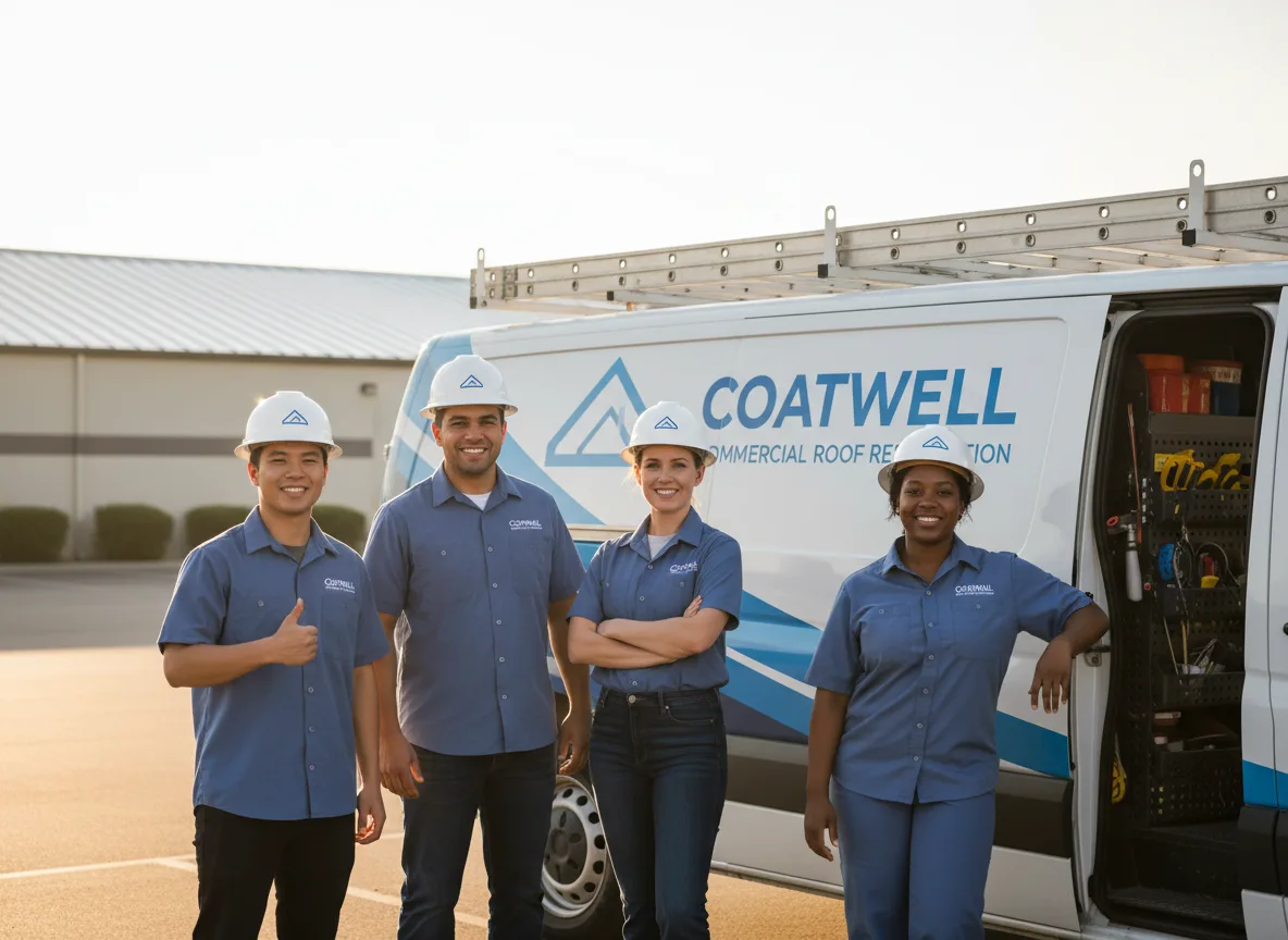 Commercial roof coating company in Tintah, MN